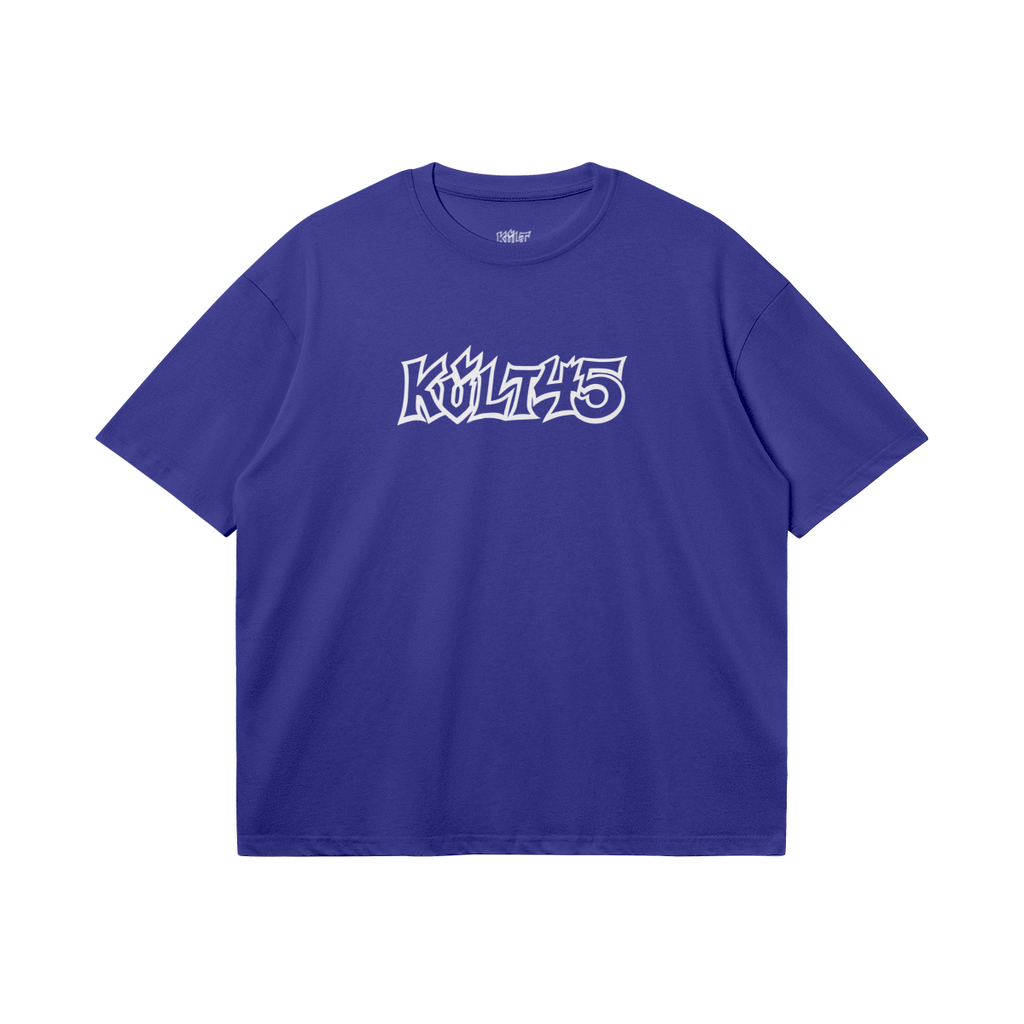 Teeshirt Oversize Logo Kult45 Mono couleur