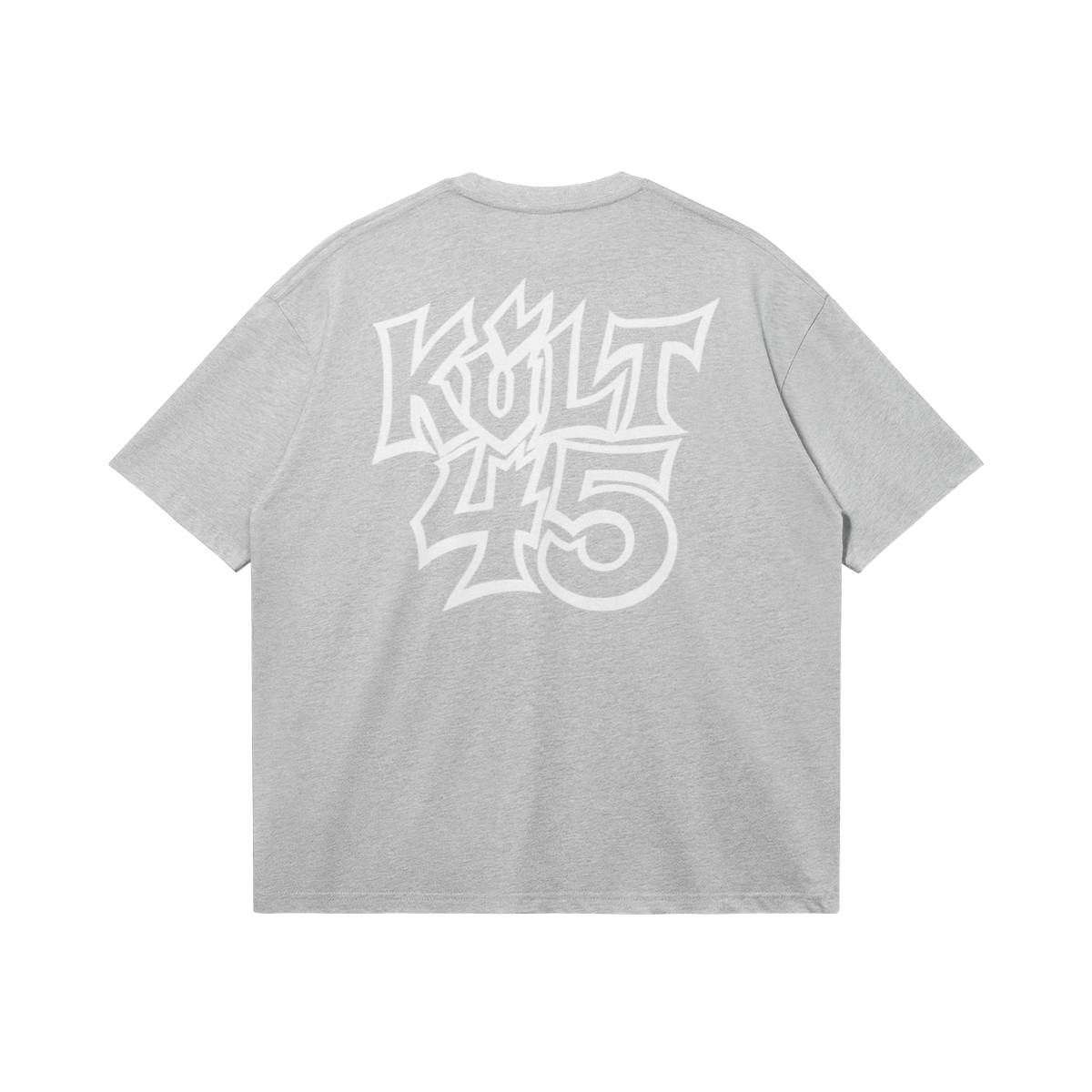 Teeshirt Oversize Logo Kult45 Mono couleur