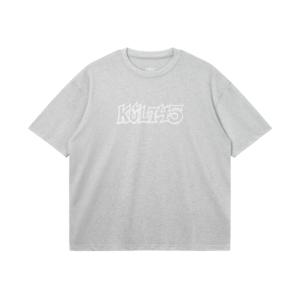 Teeshirt Oversize Logo Kult45 Mono couleur
