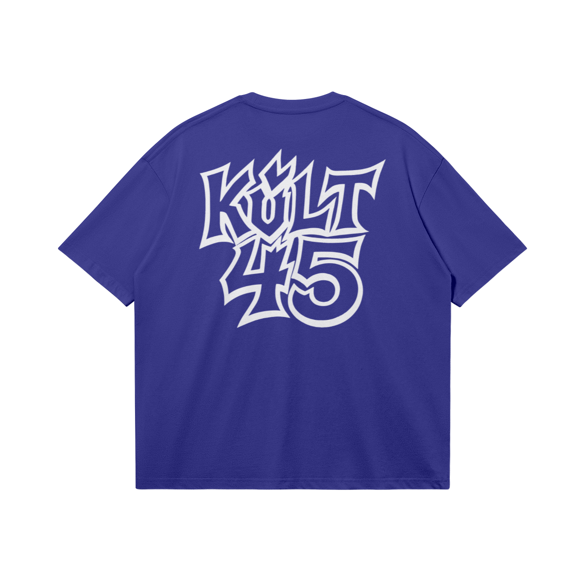 Teeshirt Oversize Logo Kult45 Mono couleur