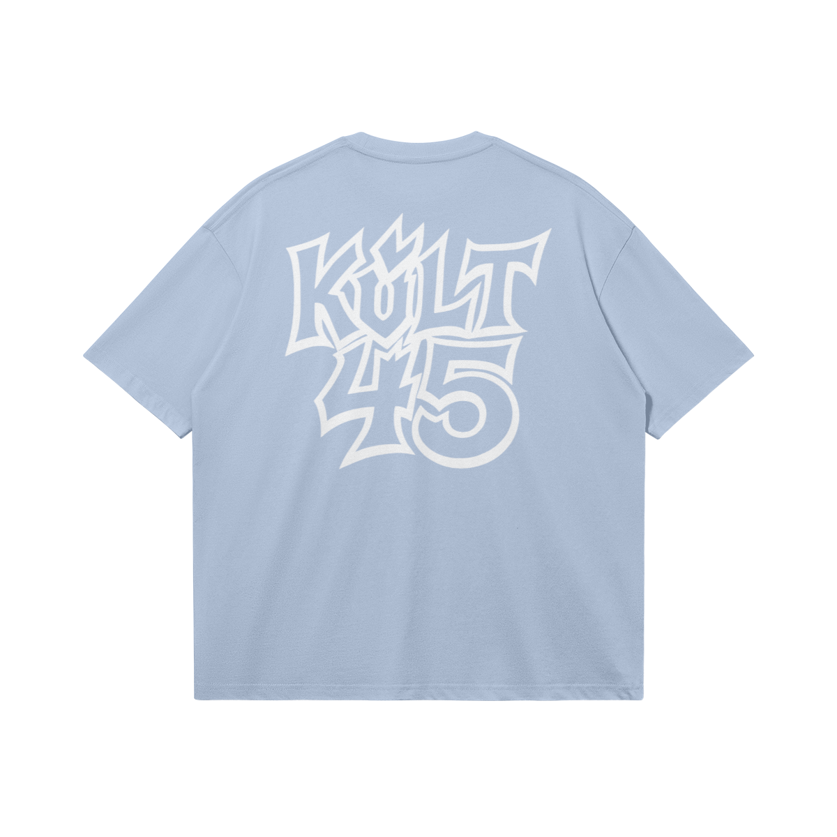 Teeshirt Oversize Logo Kult45 Mono couleur
