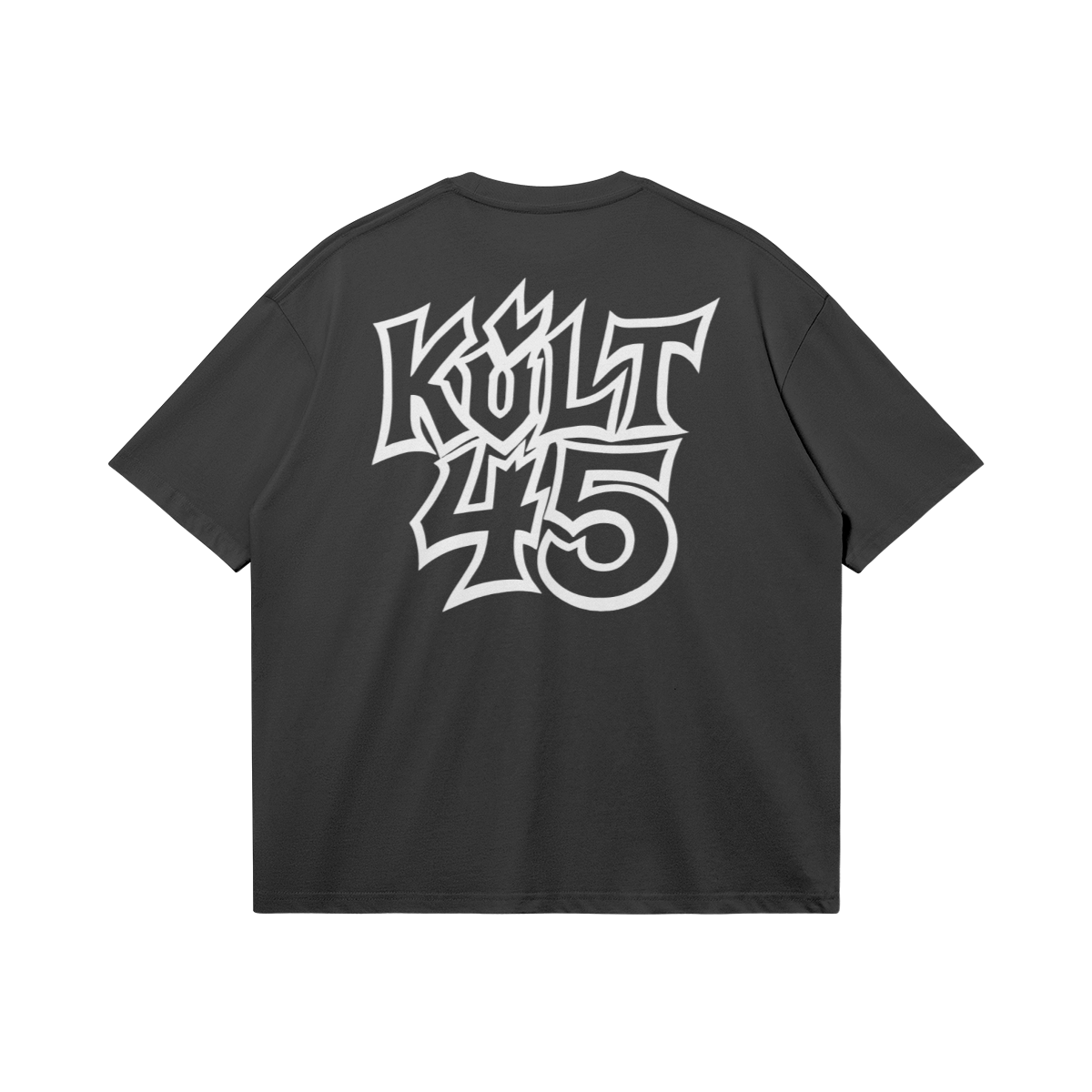 Teeshirt Oversize Logo Kult45 Mono couleur