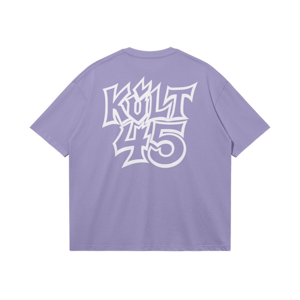 Teeshirt Oversize Logo Kult45 Mono couleur