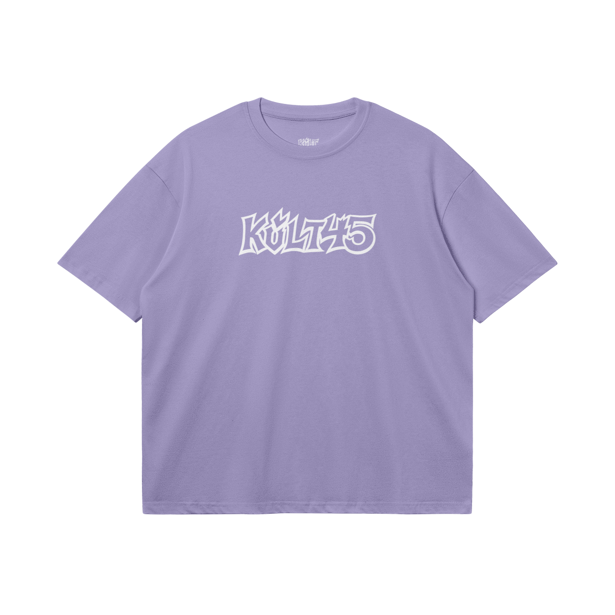 Teeshirt Oversize Logo Kult45 Mono couleur