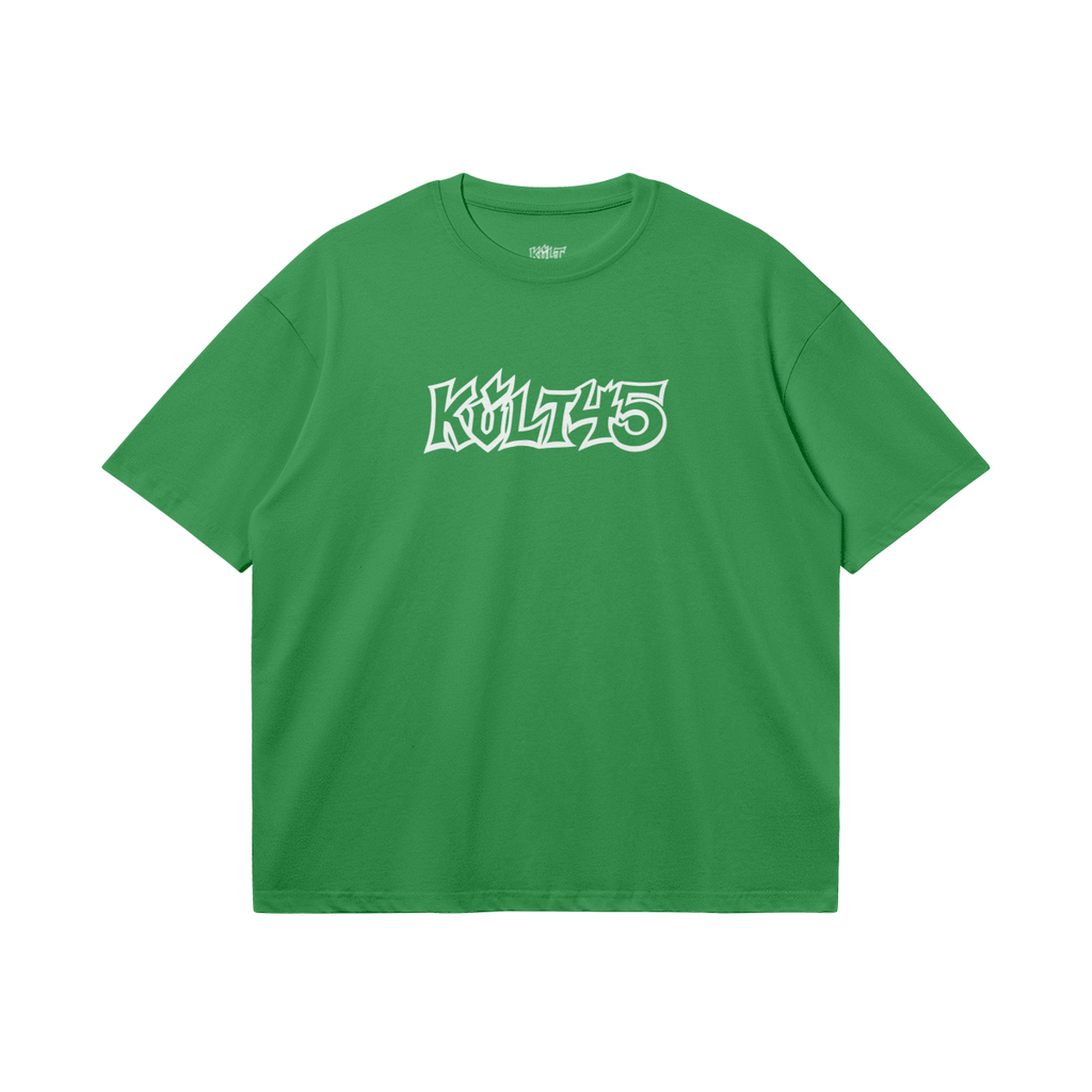 Teeshirt Oversize Logo Kult45 Mono couleur